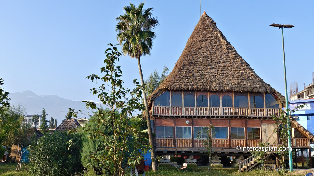 A restaurant in Ramsar vacation complex